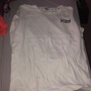 VS pink crew neck sweater